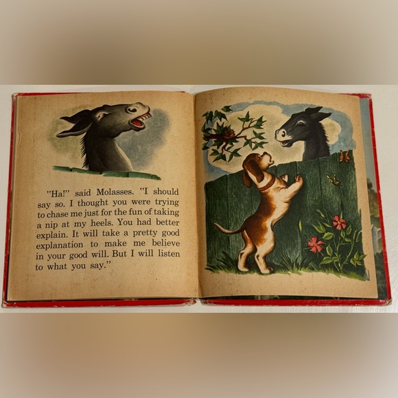 Vintage 1952 Whoop-ee Hunkydory! Puppy dog story Whitman Tell-A-Tale HC book - Picture 12 of 16